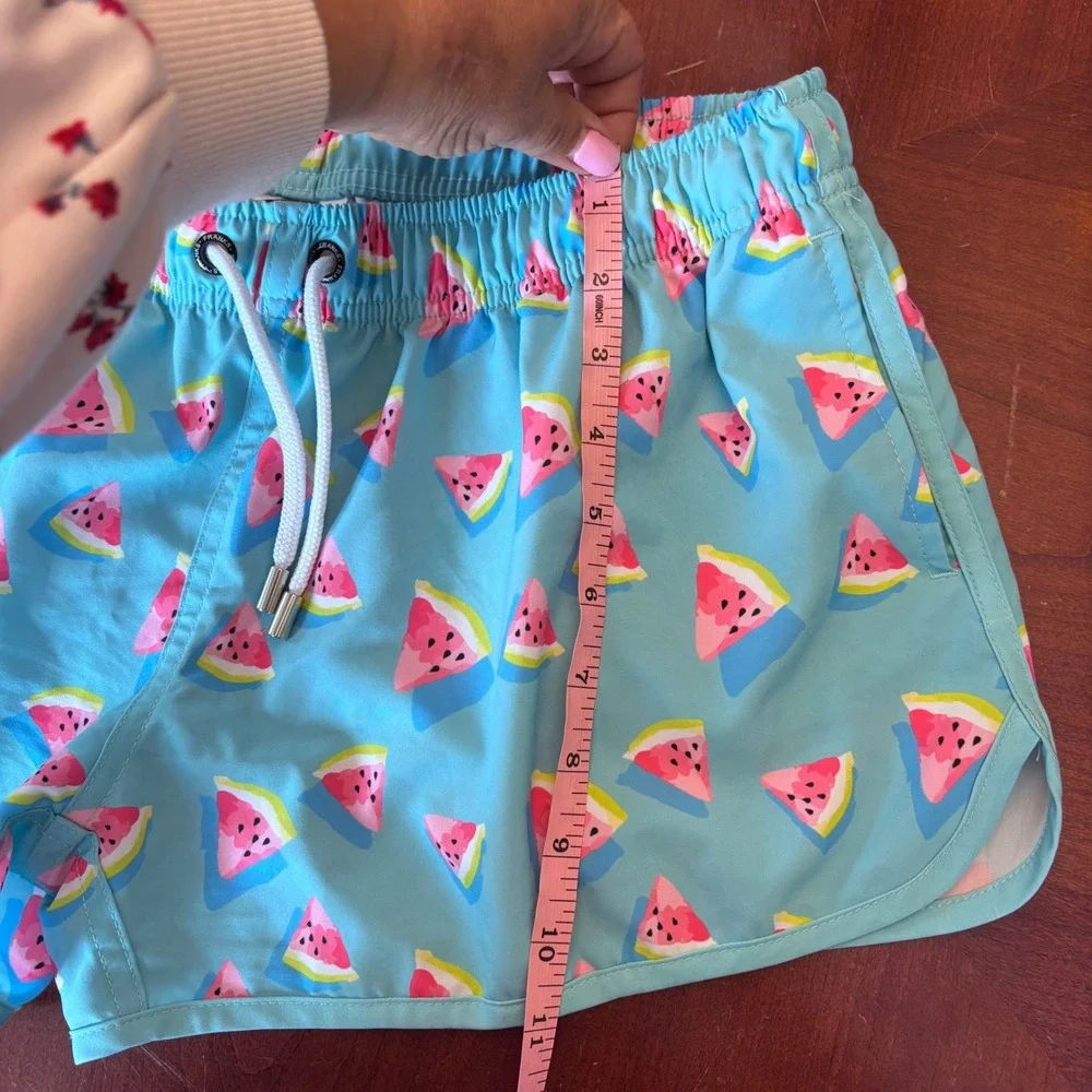 Franks Australia Melon Sky | Mens L | Short Fit | Watermelon Print Swim Trunks‎